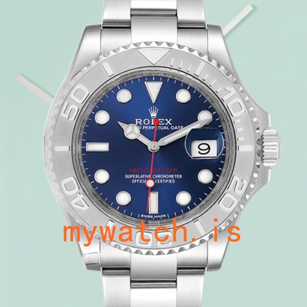 Rolex Yacht-Master Men’s 116622BLSO 40mm Automatic: Genuine vs. Replica