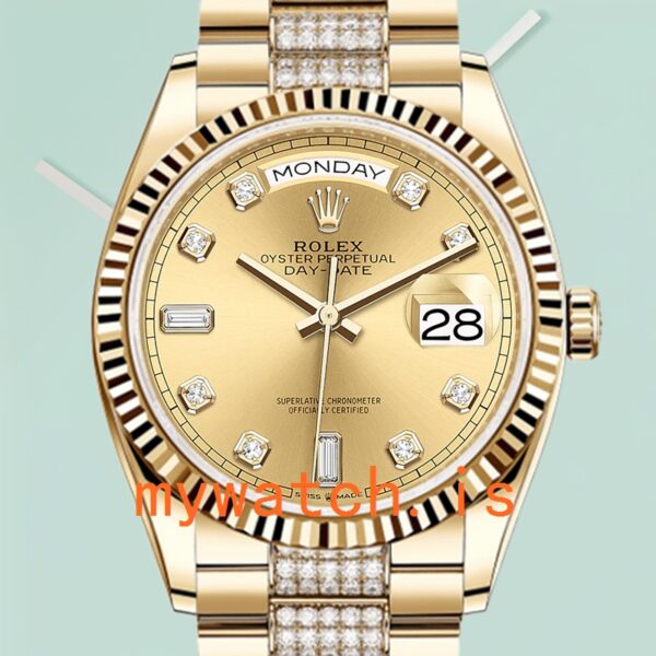 Rolex Datejust 116244SFAJ 36mm Mens Silver Floral Dial: Genuine vs. Replica