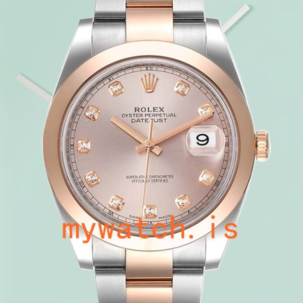 Rolex Datejust m126301-0007 41mm Mens Pink Dial Silver-tone: A Timeless Masterpiece