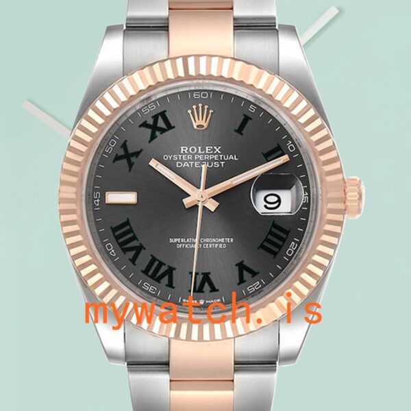 Rolex Datejust m126331-0015 41mm Mens Grey Dial: A Timeless Masterpiece