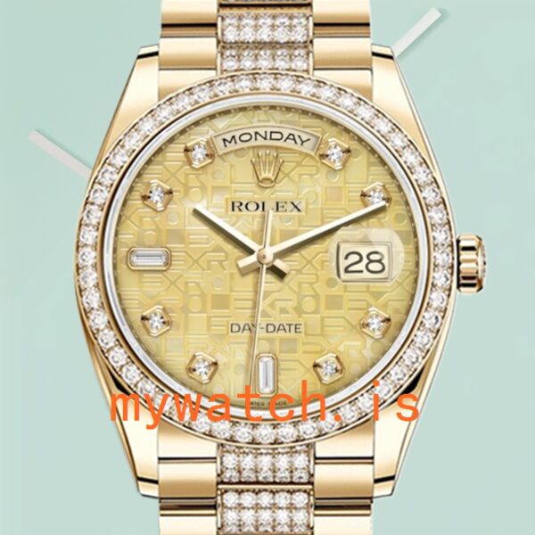 Rolex Day-Date 36mm m118348-0090 Mens President Bracelet: A Symbol of Prestige and Precision