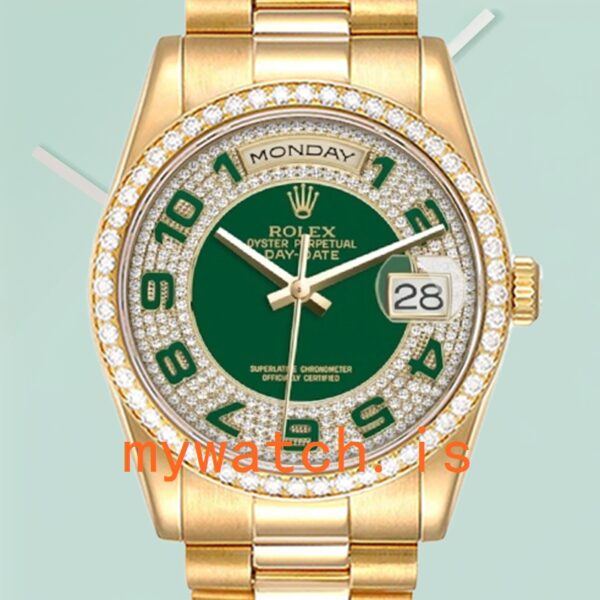 Rolex Day-Date Mens 36mm 118348-0054: Luxury Meets Affordability