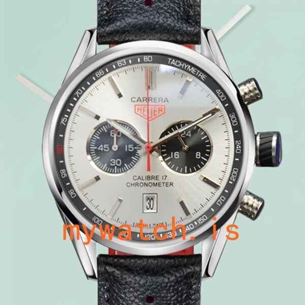 Tag Heuer Carrera 43mm CV2119.FC6310 Men Leather Strap: A Timeless Masterpiece