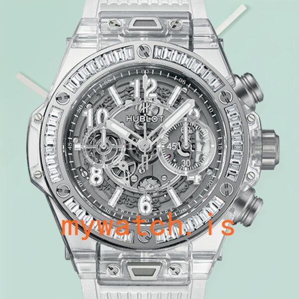 Hublot Big Bang 45mm Mens 411.JX.4802.RT.1904 Transparent: A Masterpiece of Horology