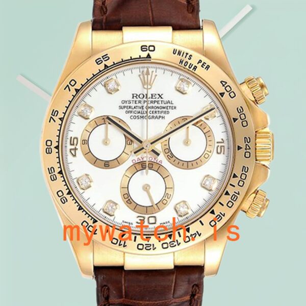 Rolex Daytona Mens 40mm 116518-0001 Stainless Steel: Genuine vs. Replica Analysis