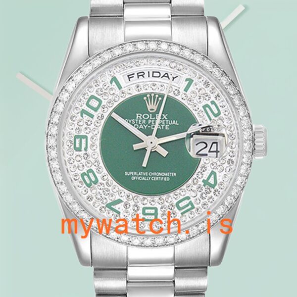 The Ultimate Guide to the Rolex Day-Date 36mm Men’s 118346 President Bracelet Diamond Bezel