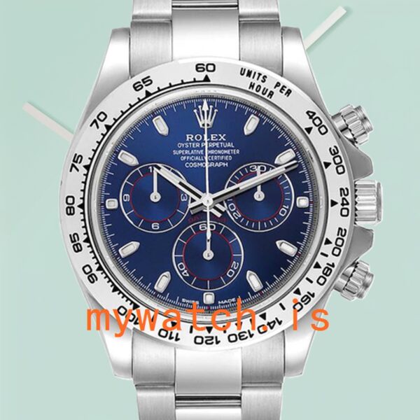 Rolex Daytona m116509-0071 Mens 40mm Silver-tone: Genuine vs. Replica