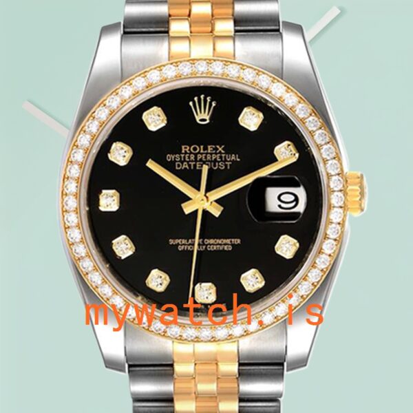 Rolex Datejust 36mm 116243BKDJ Mens Automatic Black Dial: Authentic vs. Replica