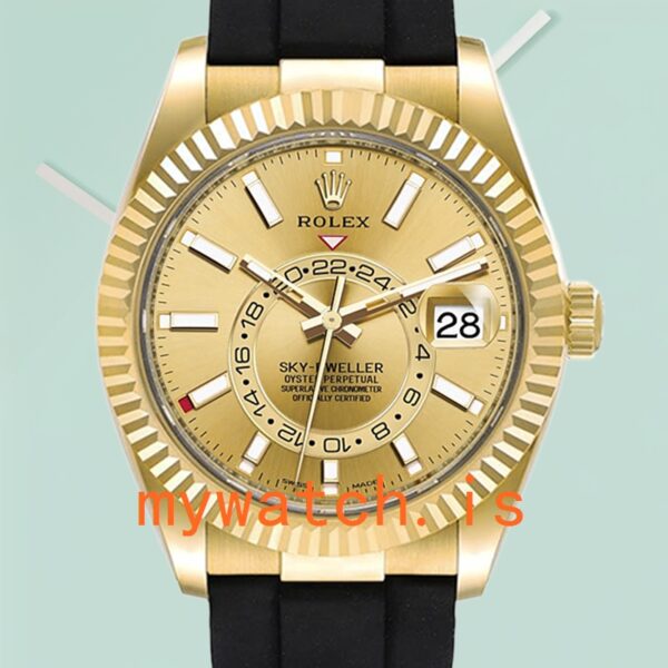 Rolex Sky-Dweller 42mm Mens m326238-0007: Genuine vs. Replica Analysis