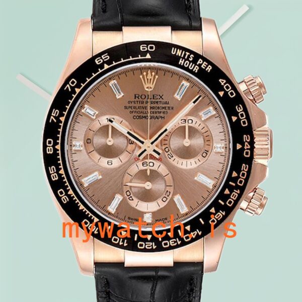 Rolex Daytona 40mm Mens 116515 Leather Strap: A Timeless Masterpiece