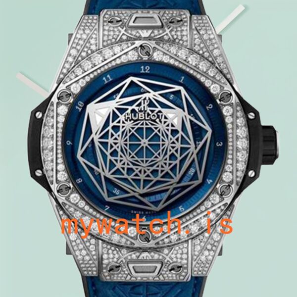 Hublot Big Bang Men 415.NX.7179.VR.1704.MXM18 45mm Silver-tone: A Masterpiece of Luxury and Precision