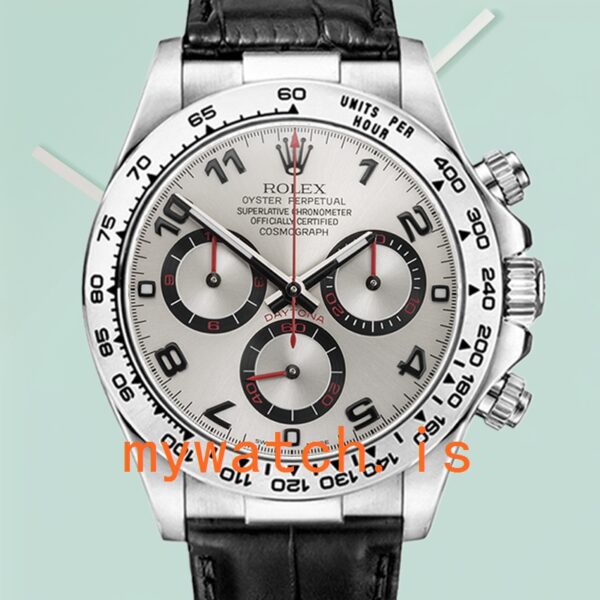 Rolex Daytona 40mm Mens 116519-0103 Silver Dial Automatic: A Timeless Masterpiece