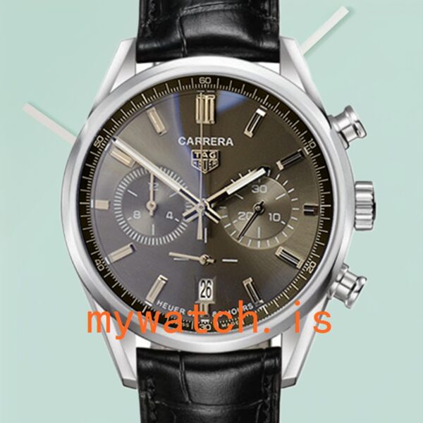 Tag Heuer Carrera Men CBN2012.FC6483-001 43mm Stainless Steel Silver-tone: Genuine vs. Replica