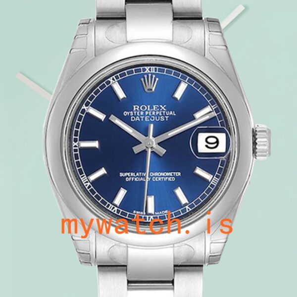 Rolex Datejust Ladies 31mm m178240-0026 Oyster Bracelet Automatic: Genuine vs. Replica
